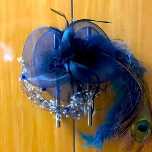 Fancy head piece handmade Gothic styling Renneisen, fair style